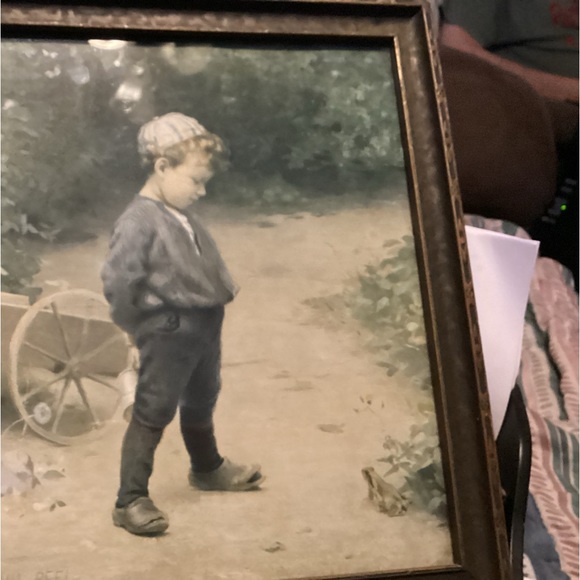 Artist lovers , nice gift for a special person . Paul peel painting rare find - Picture 1 of 3